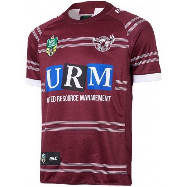 Camiseta Manly Sea Eagles 1ª 2018 Rojo